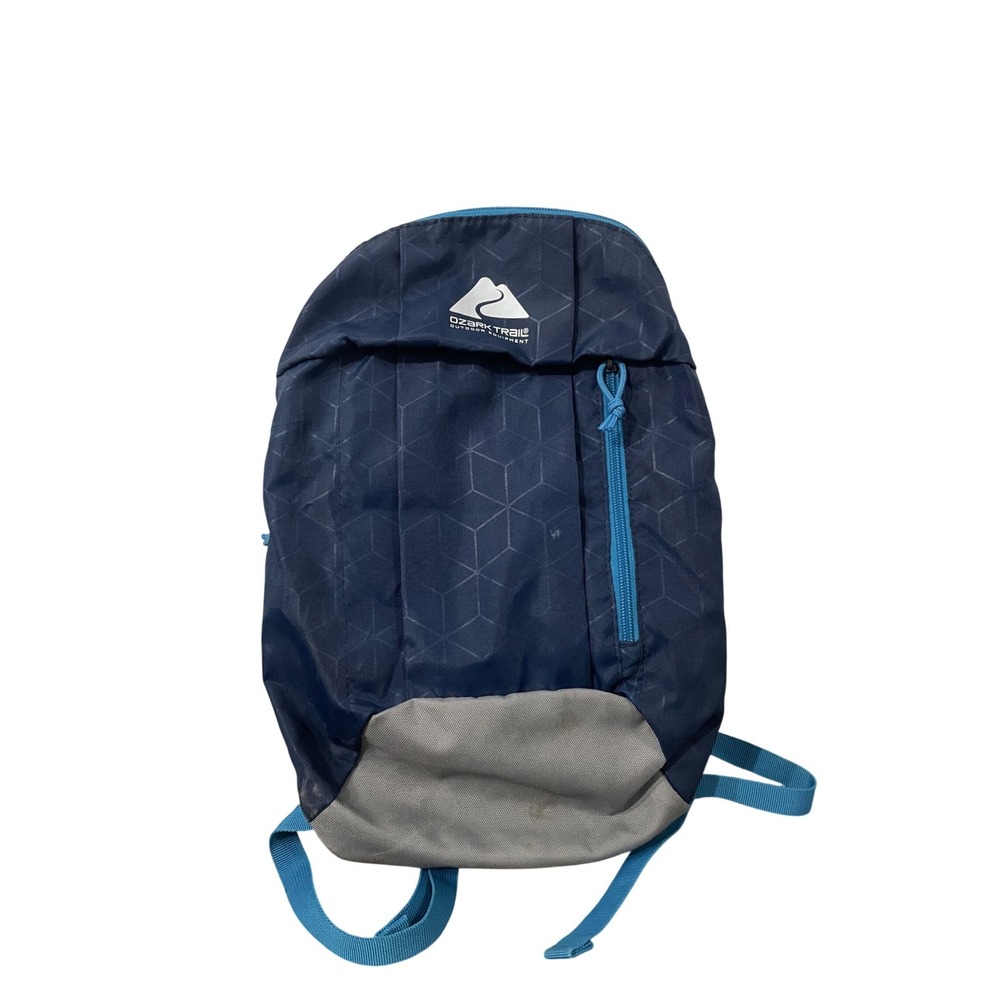 Ozark Trail 10 Liter Day Pack Blue Navy Grey Hiking Backpack TB2791-10L